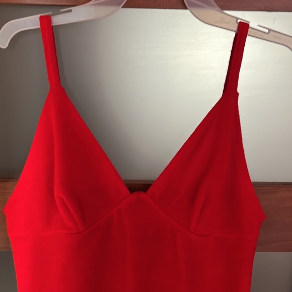 Mariella Burani red dress 100% acrylic - Picture 2 of 8
